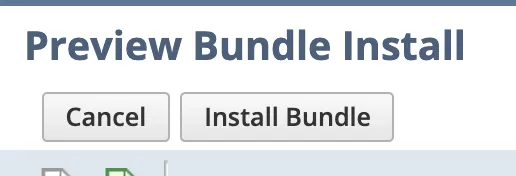 Bundle Install Step 3