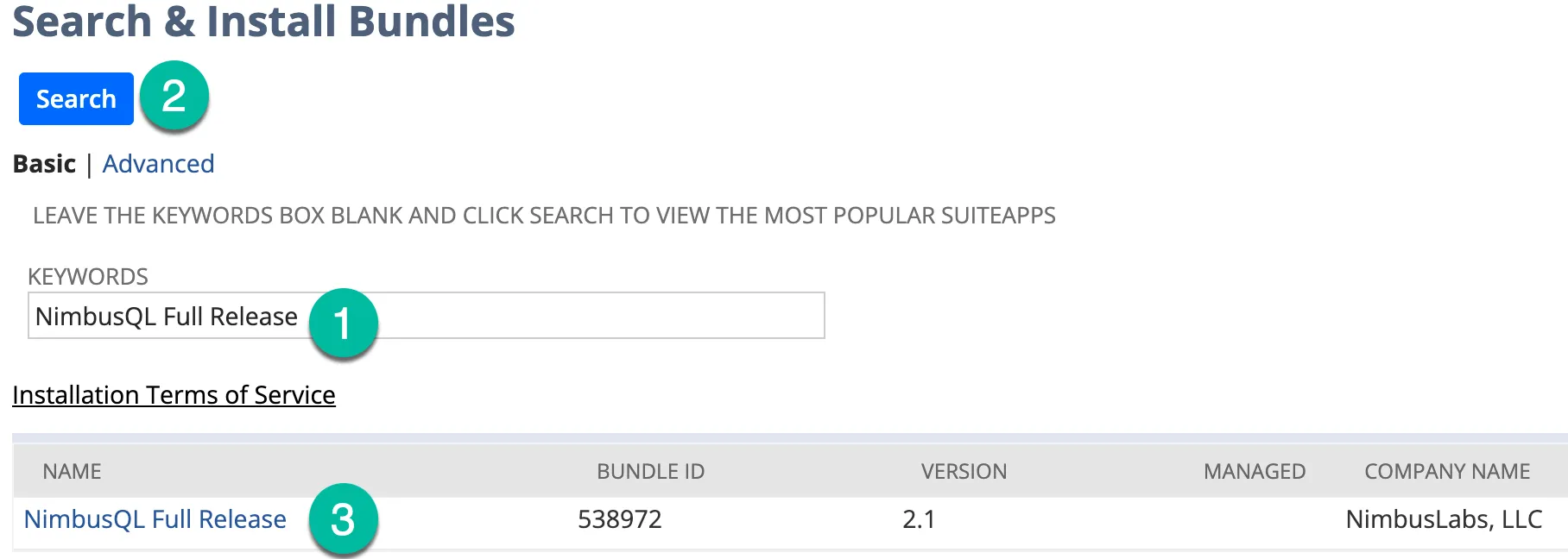 NimbusQL Bundle