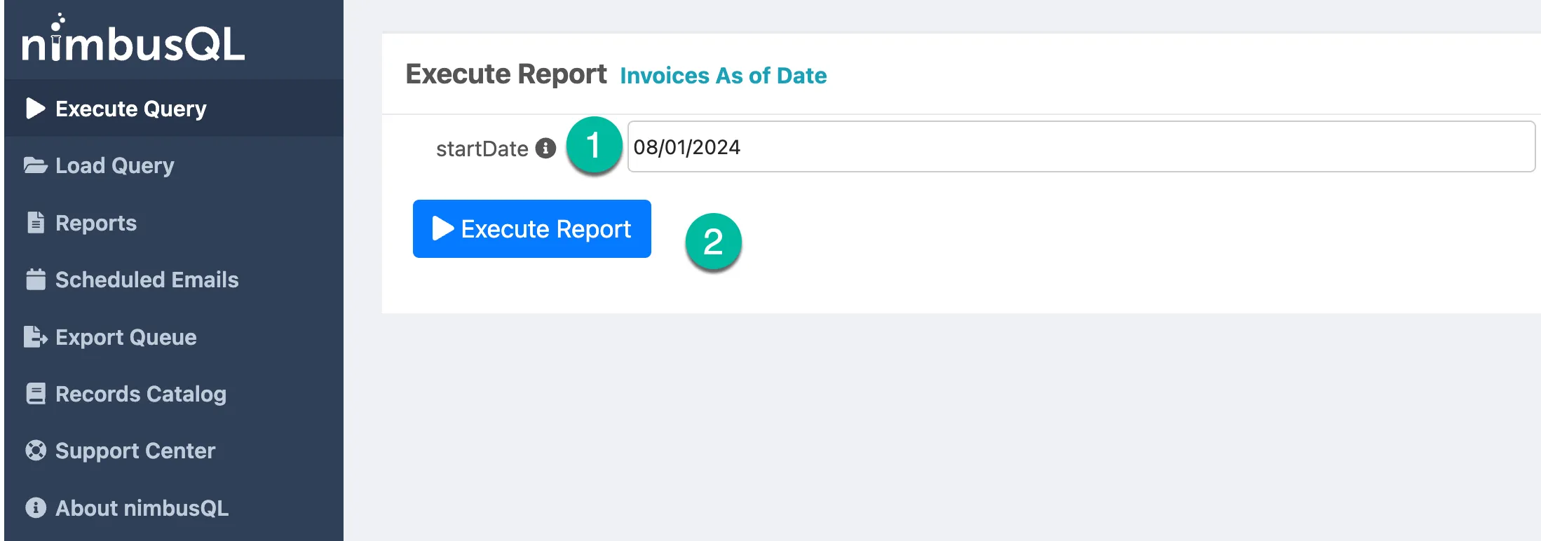Report with Parameters